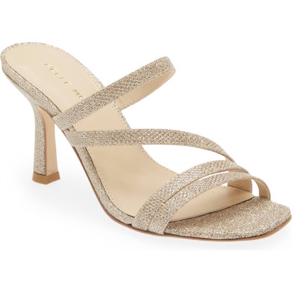 NIB Pelle Moda OSTIN gold metallic heel - Picture 1 of 5